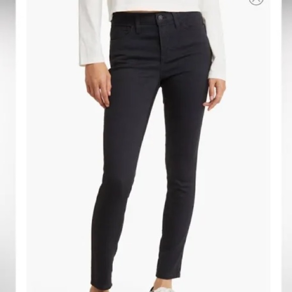 Madewell Roadtripper Skinny Black Jeans